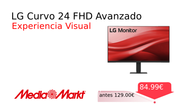 LG Curvo 24 FHD Avanzado