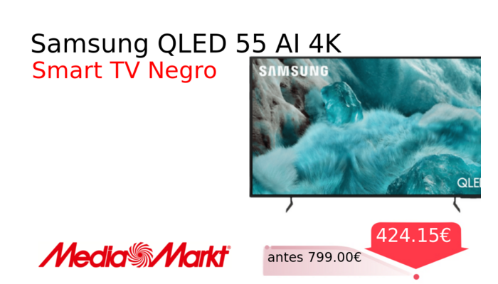 Samsung QLED 55 AI 4K