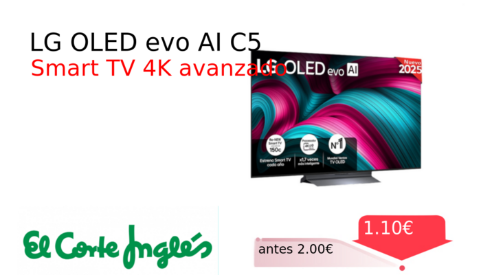 LG OLED evo AI C5