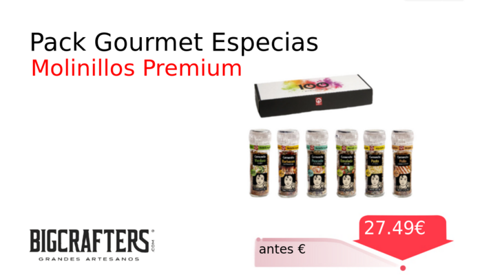 Pack Gourmet Especias