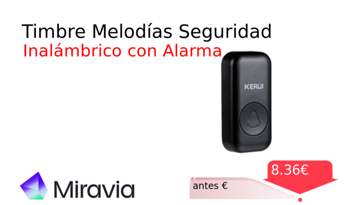 Timbre Melodías Seguridad