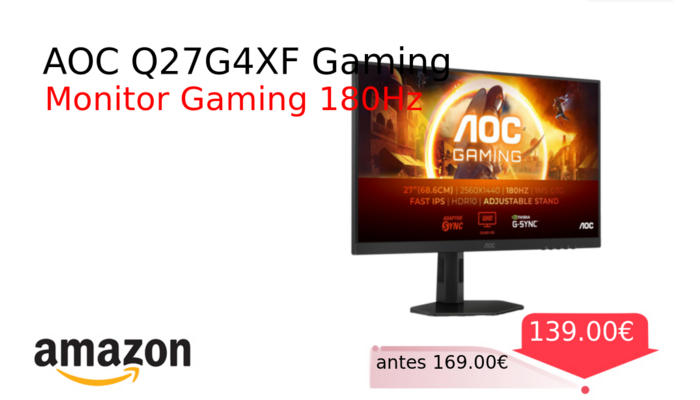 AOC Q27G4XF Gaming
