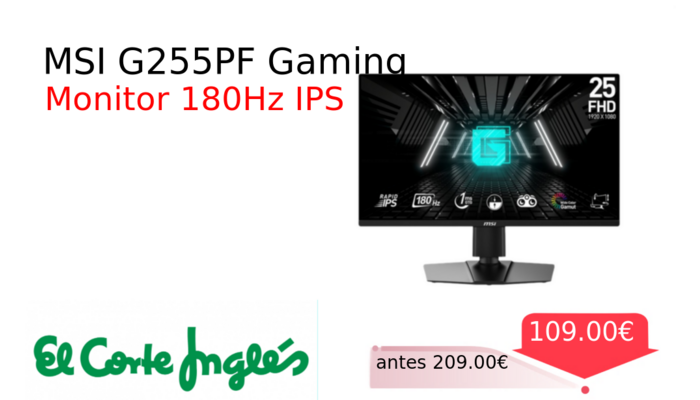 MSI G255PF Gaming