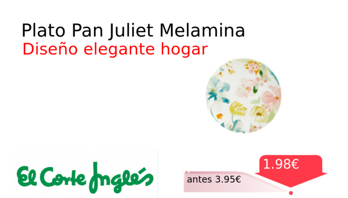 Plato Pan Juliet Melamina