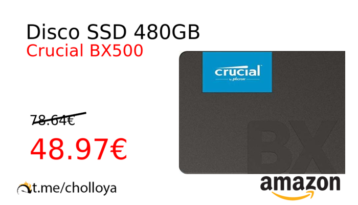 Disco SSD 480GB