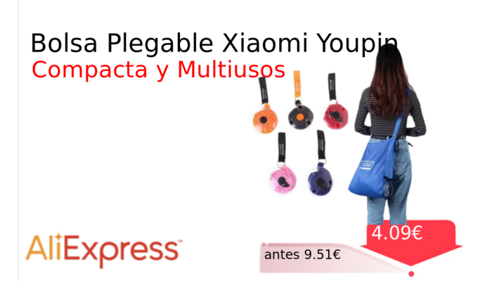 Bolsa Plegable Xiaomi Youpin