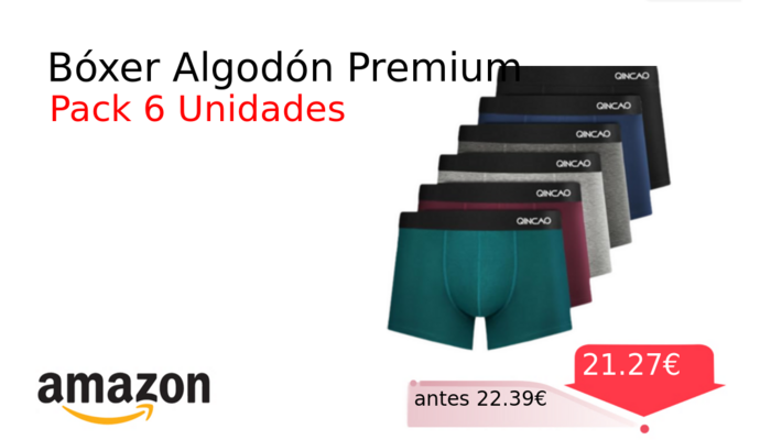 Bóxer Algodón Premium