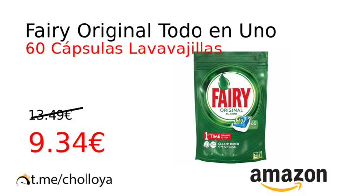 Fairy Original Todo en Uno