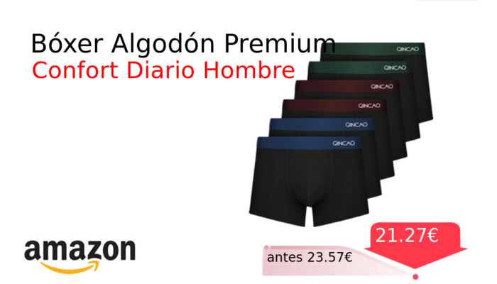 Bóxer Algodón Premium