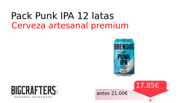 Pack Punk IPA 12 latas