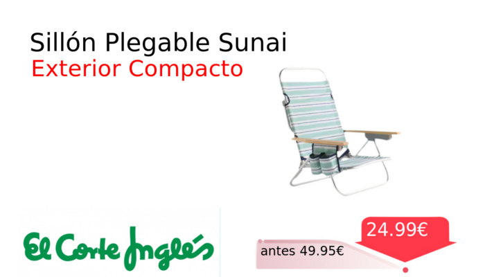 Sillón Plegable Sunai