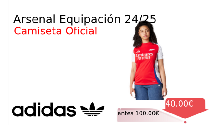 Arsenal Equipación 24/25