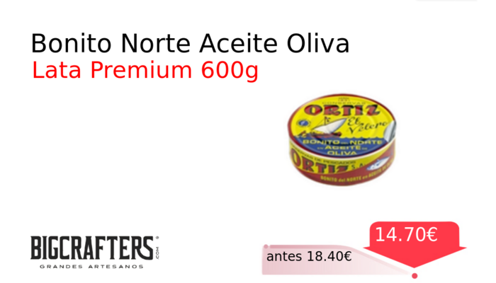 Bonito Norte Aceite Oliva