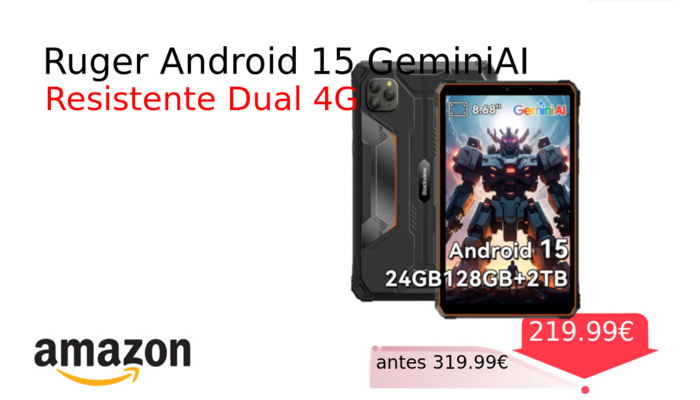 Ruger Android 15 GeminiAI