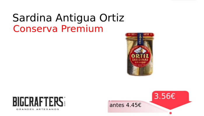 Sardina Antigua Ortiz