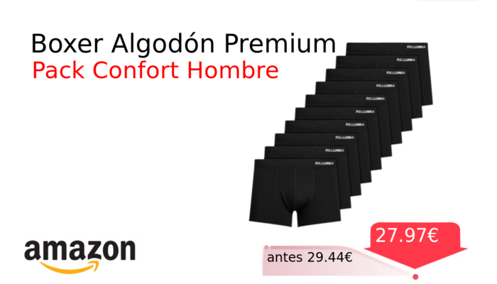 Boxer Algodón Premium