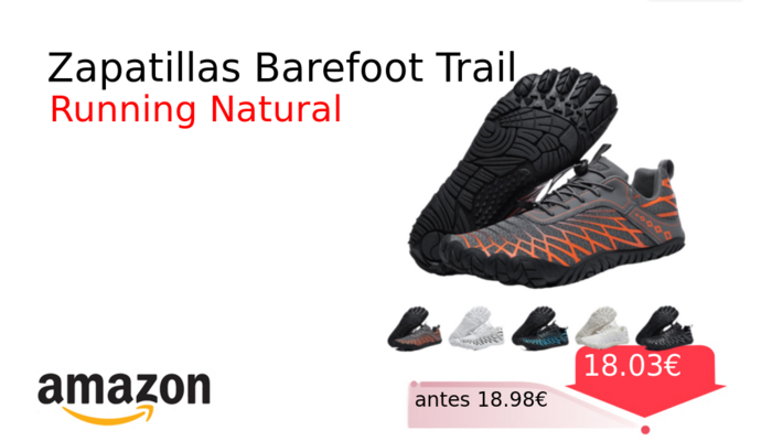 Zapatillas Barefoot Trail