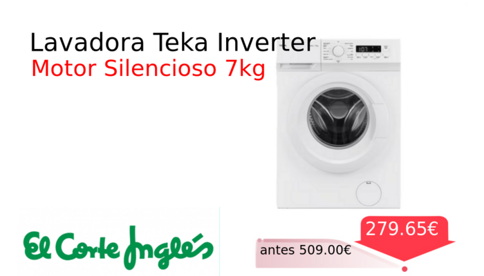 Lavadora Teka Inverter