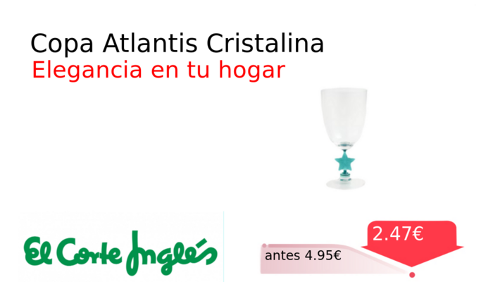 Copa Atlantis Cristalina