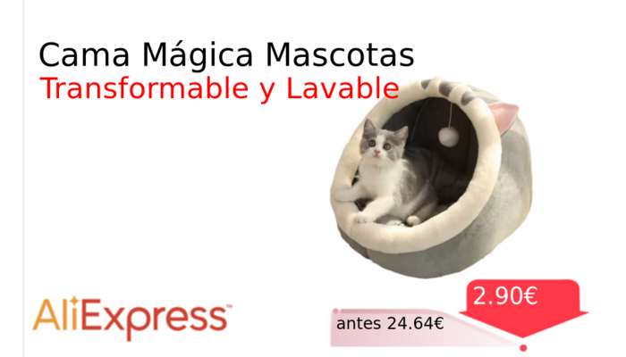 Cama Mágica Mascotas