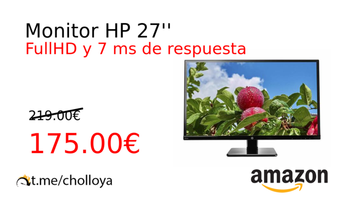 Monitor HP 27''