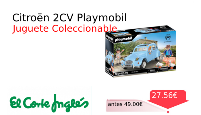 Citroën 2CV Playmobil