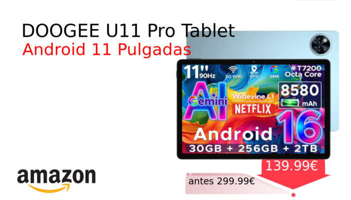 DOOGEE U11 Pro Tablet