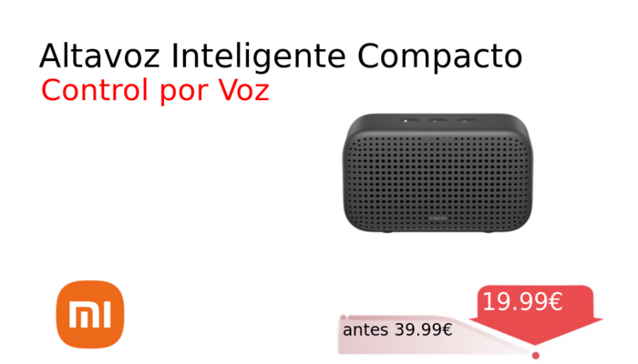 Altavoz Inteligente Compacto