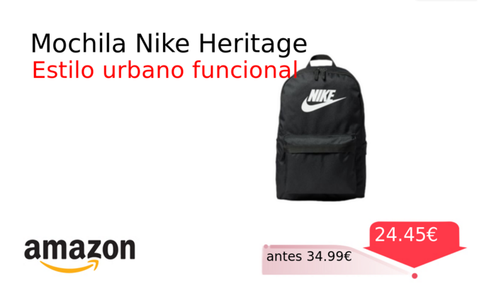 Mochila Nike Heritage