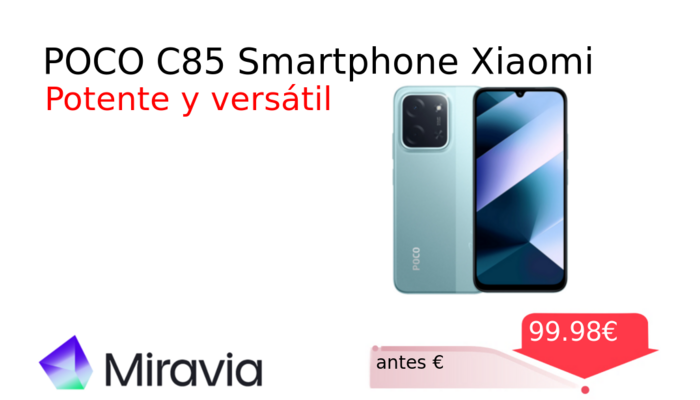 POCO C85 Smartphone Xiaomi