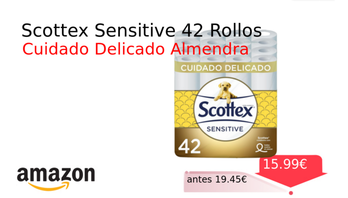 Scottex Sensitive 42 Rollos