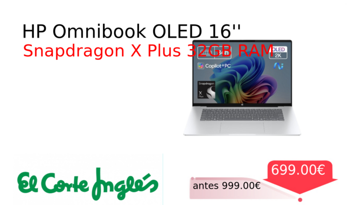 HP Omnibook OLED 16''