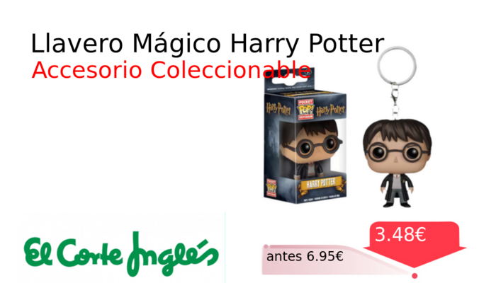 Llavero Mágico Harry Potter