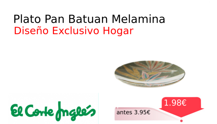 Plato Pan Batuan Melamina