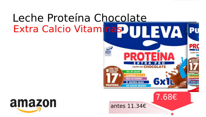 Leche Proteína Chocolate