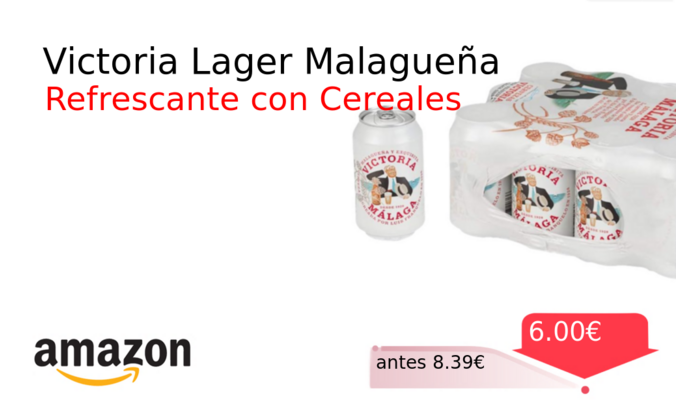 Victoria Lager Malagueña