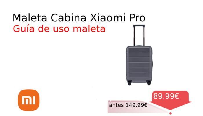 Maleta Cabina Xiaomi Pro