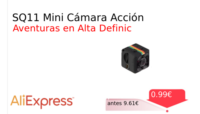 SQ11 Mini Cámara Acción