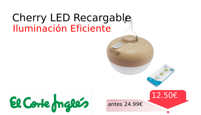 Cherry LED Recargable