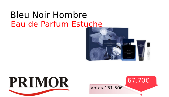 Bleu Noir Hombre