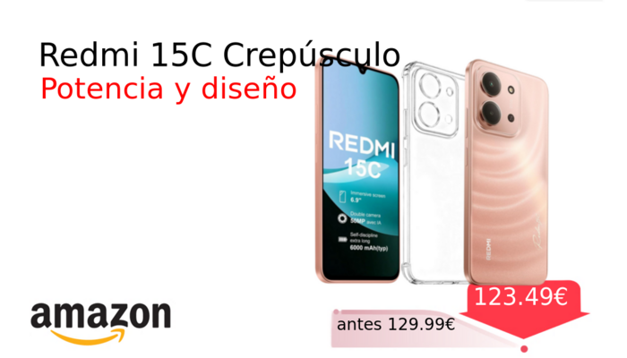 Redmi 15C Crepúsculo
