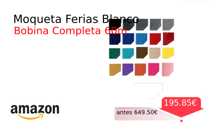 Moqueta Ferias Blanco