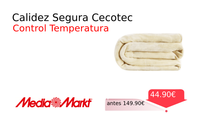Calidez Segura Cecotec