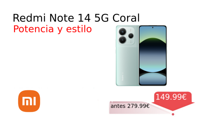 Redmi Note 14 5G Coral