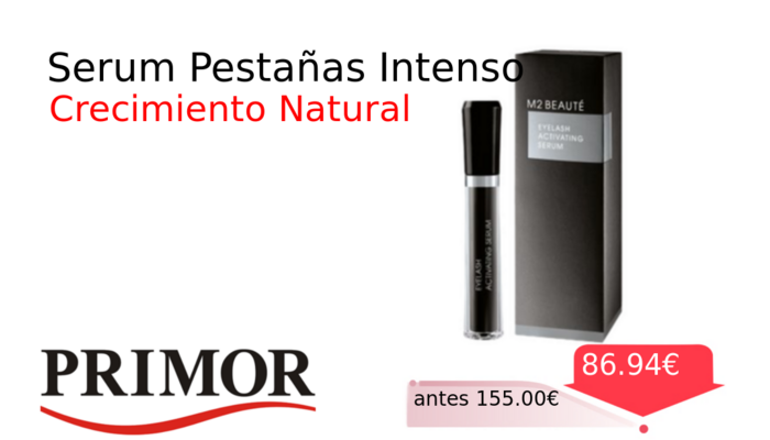 Serum Pestañas Intenso