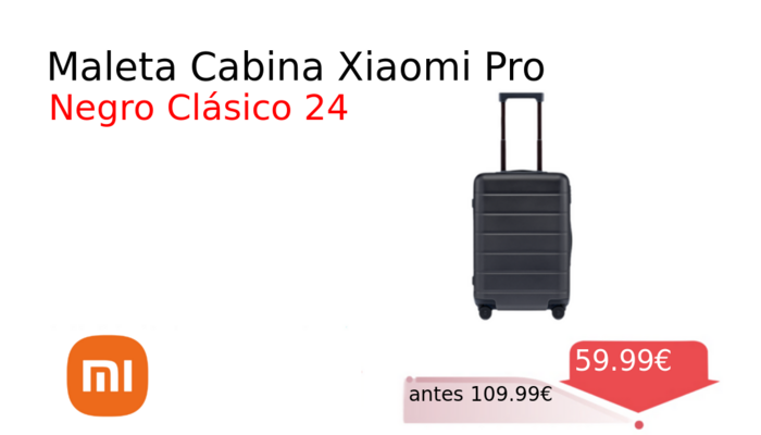 Maleta Cabina Xiaomi Pro