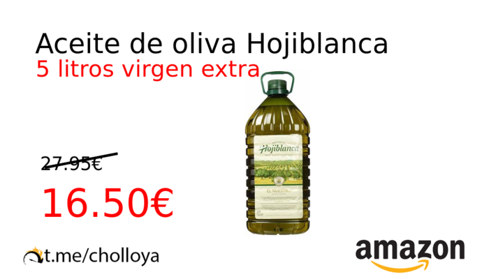 Aceite de oliva Hojiblanca