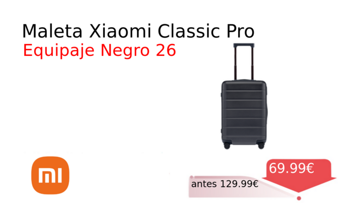 Maleta Xiaomi Classic Pro