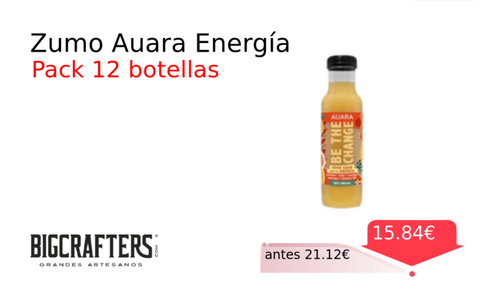 Zumo Auara Energía