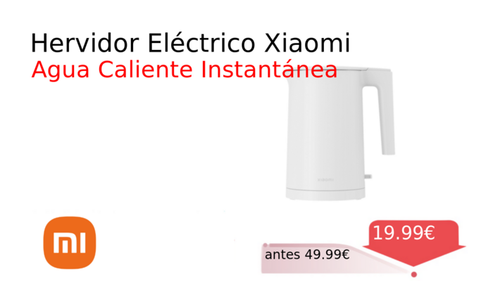 Hervidor Eléctrico Xiaomi